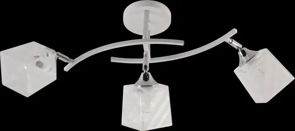 Люстра Lapicero 3555-3 WH+CR, 3xE27/60W (69х18х30)-1