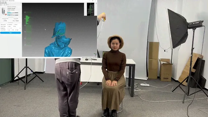 Creality CR-Scan Lizard Half Body Scanning