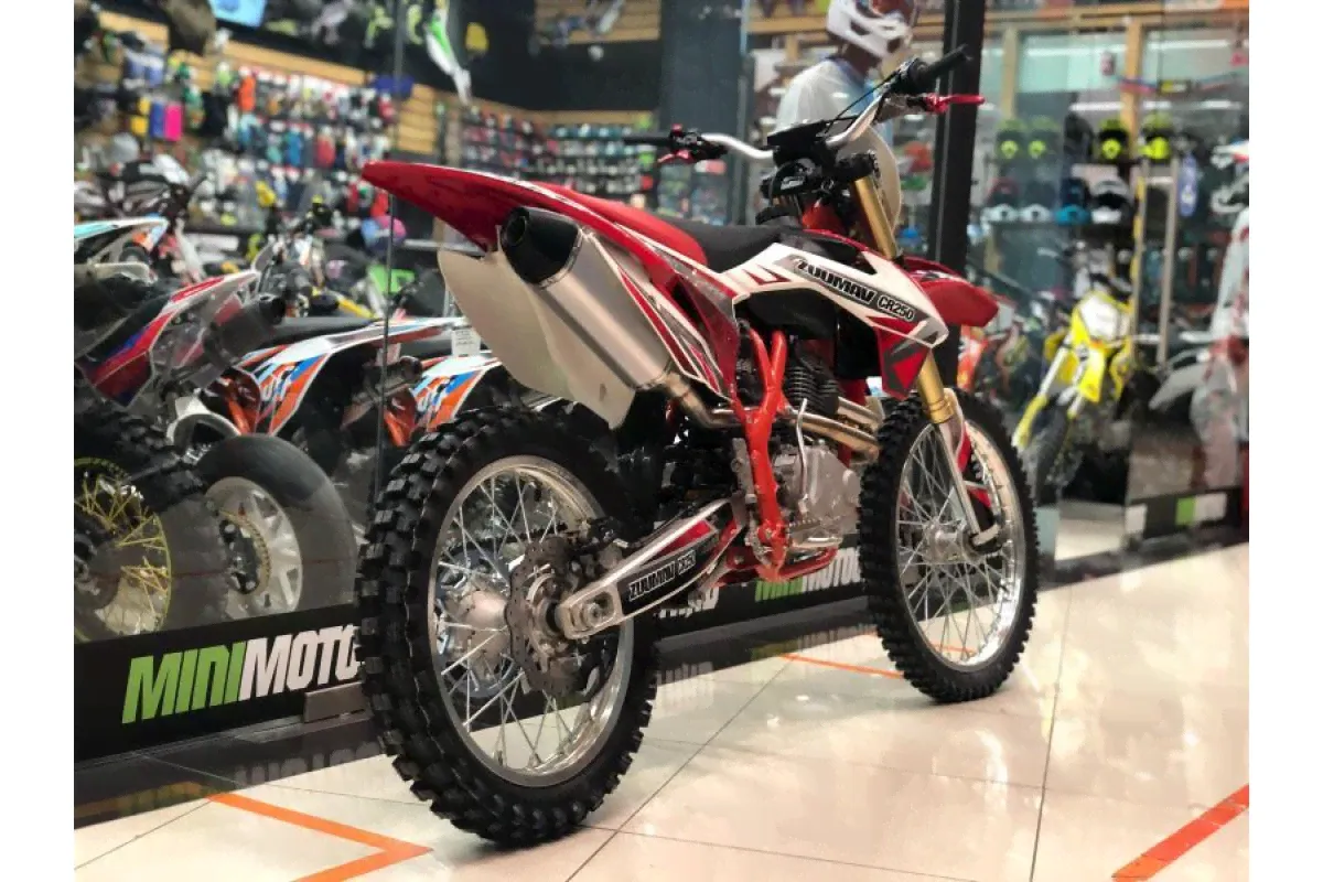 Мотоцикл кроссовый Zuumav FX CR 250CB RED 21/18-0