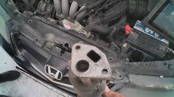 Honda Accord, двигатель K20A - проблема с клапаном EGR