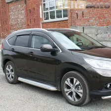 Пороги с площадкой D 60,3 для Honda CR-V 2.4 (2.4).