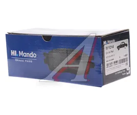 Колодки тормозные HONDA CR-V 3 (2.0/2.2) (07-) передние (4шт.) MANDO