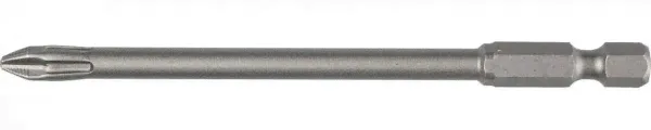 Бита KRAFTOOL "X-DRIVE", E 1/4", PH1, 100мм, Cr-Mo, торсионная, кованная, обточенная, 1шт, 26121-1-100-1