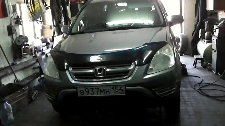 Honda CR-V 2004 год, замена подшипника задней ступицы.