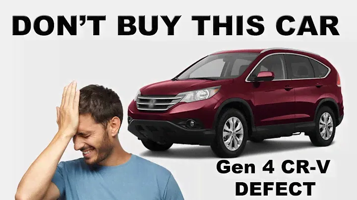 НЕ ПОКУПАЙТЕ ЭТУ АВТОМОБИЛЬ — Honda CRV 2012-2014 гг.