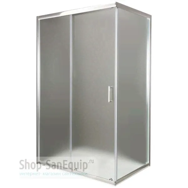 Душевой угол BelBagno Uno UNO-AH-1-120/80-P-Cr 120x80x185 см