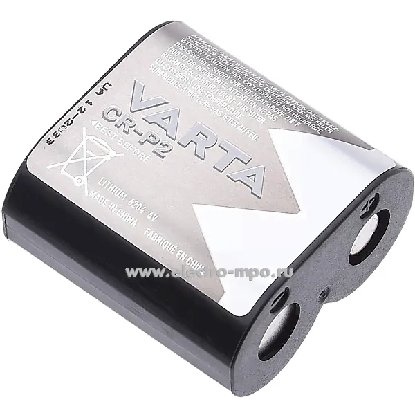 С6665. Элемент питания 6204301401 Varta CR-P2 BL1 Lithium 6V (VARTA)
