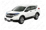 Дефлектор капота CA Honda CR-V 5