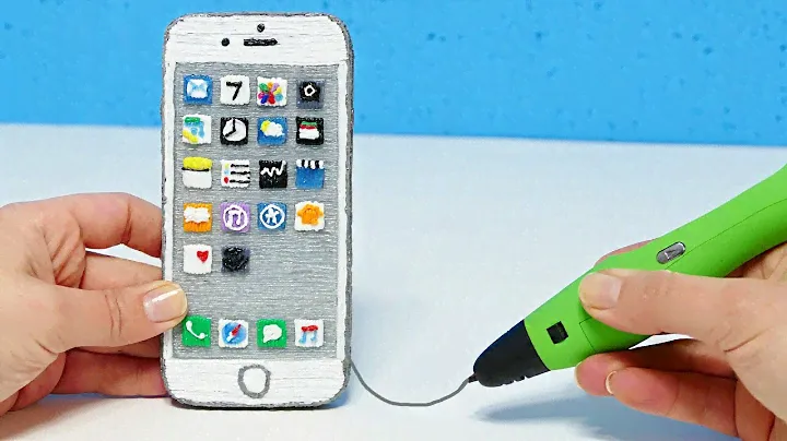 КАК СДЕЛАТЬ iPHONE 7 3D РУЧКОЙ?! 3D PEN iPHONE 7 DIY