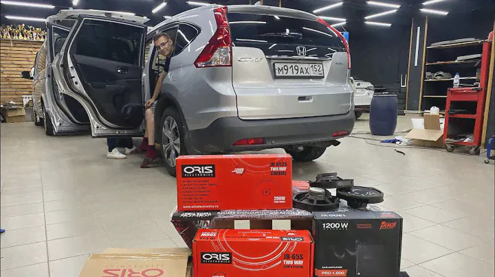 Аудиосистема в Honda CR-V / Хонда ЦРВ . Идеальный автозвук за 62000 рублей от Автостиль✊