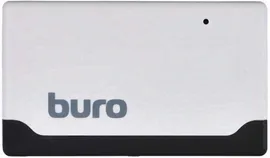 Внешний картридер BURO BU-CR-2102, белый