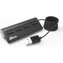 USB-разветвитель Ritmix CR-2400 black, CR-2400 black