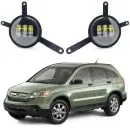 Светодиодные противотуманные фары Honda CR-V III дорестайл [2006-2009] 3 линзы-1