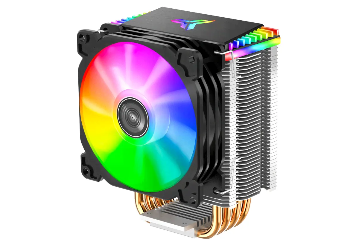 Кулер JONSBO CR-1400 LGA1366/115X/775/AM4/AM3/3+/AM2/+/FM2/+/FM1(24шт/кор, TDP 125W, PWM, 92mm ARGB Fan, 4 тепловые трубки, 4-pin) Retail-1
