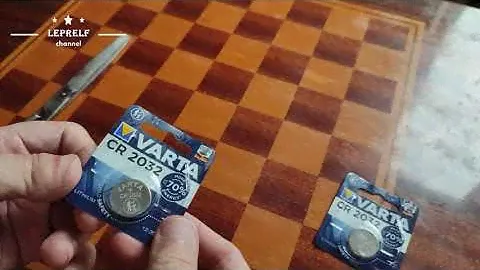 Обзор распаковка батареек Varta CR2032 Lithium_из Rozetka