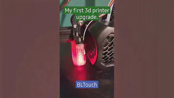 My first upgrade for the Ender 3 V2. A BLTouch