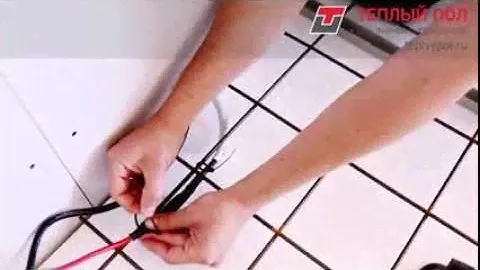 Монтаж греющего кабеля DEVIflex