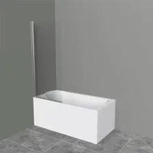 Душевая шторка на ванну BelBagno UNO-V-1-80/150-C-Cr, стекло Прозрачное