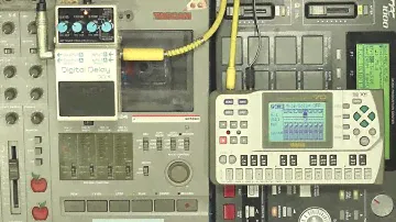 Tábua Cuts #06 - Tascam Portastudio 424 + Akai MPC 1000 + Yamaha QY-70 + Boss DD-6