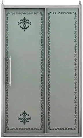 Душевая дверь Cezares, Душевая дверь Cezares Retro BF-1-110-PP-Cr