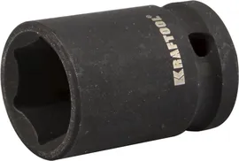 KRAFTOOL 1/2", 17 мм, Cr-Mo сталь, фосфатированная, торцовая головка ударная 27940-17_z01