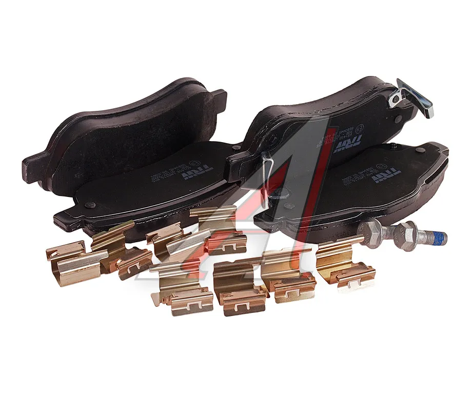 Колодки тормозные HONDA CR-V 3 (2.0/2.2) (07-) (4шт.) TRW-1
