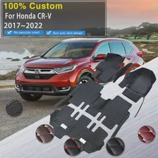 Автомобильные коврики для Honda CR-V CRV CR V MK5 RW1–RW8 2017 ~ 2022 7-местный водонепроницаемый коврик Роскошный матовый ковер Tappeto Автомобильные аксессуары