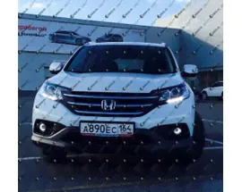 Светодиодные противотуманные фары с ангельскими глазками для Honda CR-V 4 (2012-2015)