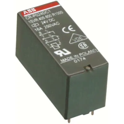Реле CR-Р230AC2 230В АС 2ПК 8А ABB (1SVR405601R3000)-0