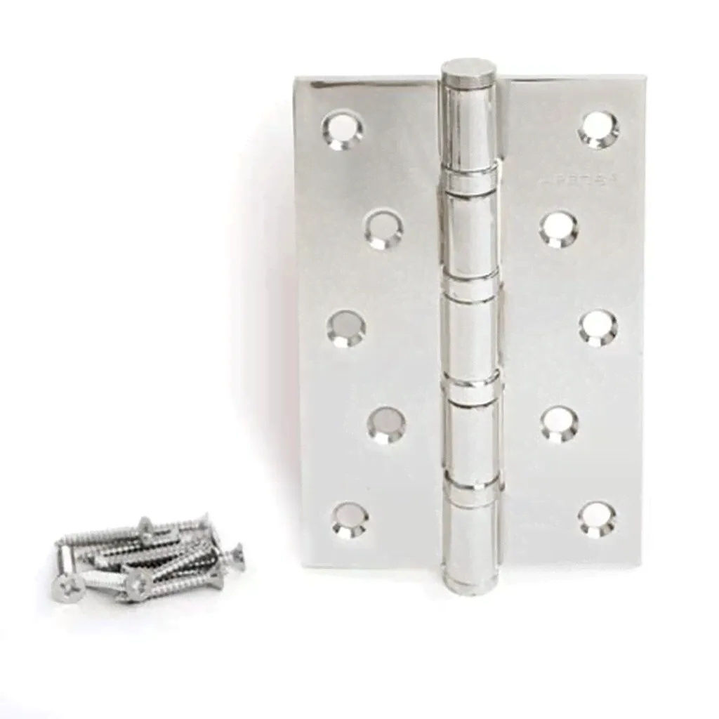 Петля Apecs унив. 120*80-B4-Steel-CR (хром) плоский колпачок-0