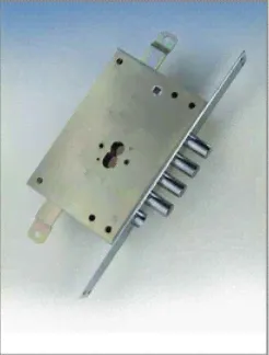 Замок врезной POINTLOCK CR 7051 REBL/28 с блокировкой-0