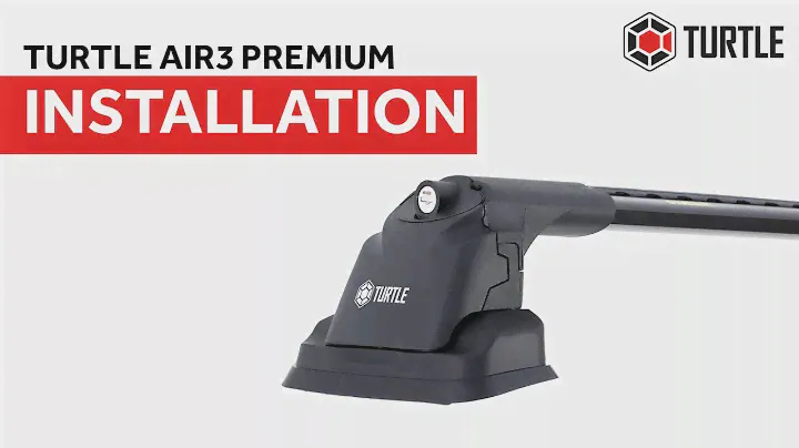 Turtle Air3 Premium Roof Rack MC03003 Kit Installation