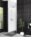 Душевая дверь в нишу BELBAGNO UNO-B-2 100 см, шиншилла (СН) UNO-B-2-100-CH-Cr