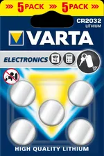 Элемент питания VARTA ELECTRONICS CR 2032 BL*5 06032101415