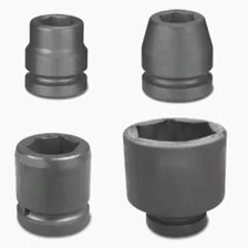 Головка ударная 1 шестигранная CR-MO 17-115мм