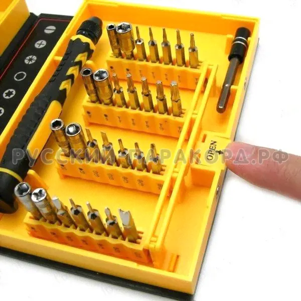 Профессиональный набор инструментов K-Tools 1252 -38PCS CR-V-1