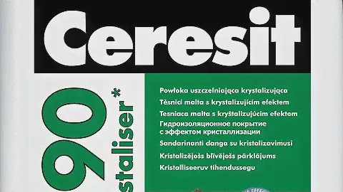 Обзор. Ceresit CR 90.Crystaliser. Гидроизоляция для резервуаров с водой.