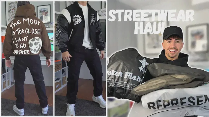 HUGE Spring Clothing Haul, Represent, Fear Of God, Broken Planet & More