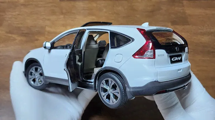 Unboxing Diecast model car/ 1:18 Honda CRV 2012 review