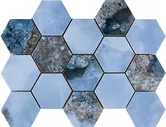 Мозаика Pamesa Cr. Lux Malla Hex Cr Lux Danae Navi 22.5x32.5