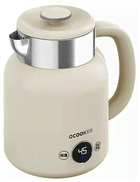 Электрочайник Qcooker Kettle CR-SH1501 1.5L 1500W White RU-1