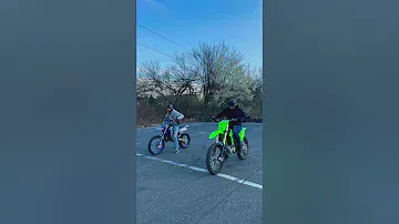 Race goin wrong YZ85 VS KX450