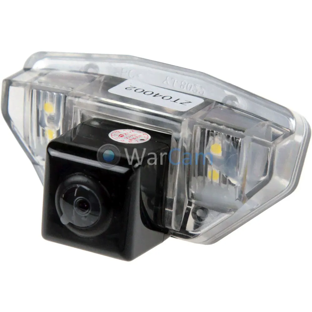 Камера заднего вида 4 LED 140 градусов cam-052 для Honda CR-V 3 (2007-2012), Fit 2 (2007-2013), Odyssey 4 (2008-2013), HR-V (2001-2005), Crosstour (2009-2013)