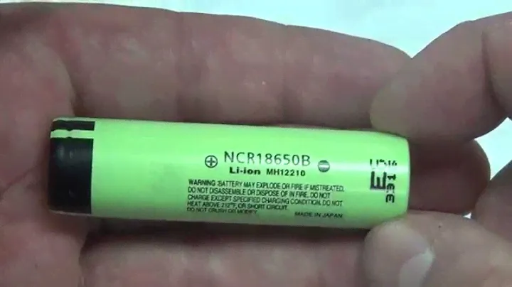 Аккумуляторная батарея Panasonic NCR 18650 (3400 mAh, 3.6V)