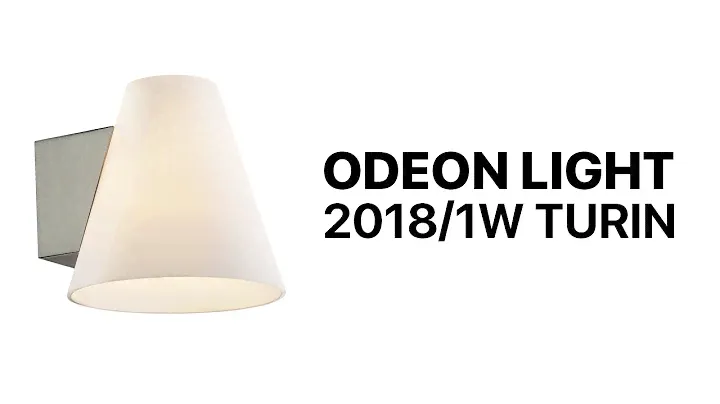 Бра Odeon Light 2018/1W Turin | Настенный светильник
