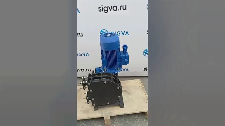 Перистальтический (дозирующий) насос НП-16 / SIGVA PP-E-16 со взрывозащищенным двигателем.