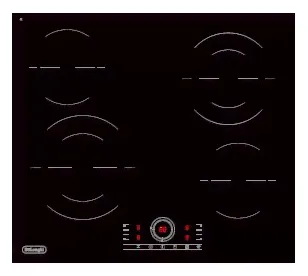 DeLonghi стеклокерамическая варочная поверхность VITTORIO 2E1F CR-0