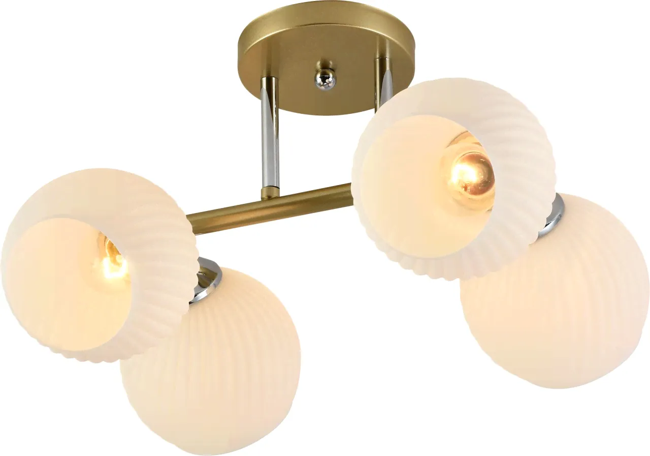 Люстра E27*60W 10630/4 GOLD+CR (1)-0