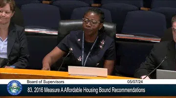 County of Santa Clara Board of Supervisors - May 7, 2024