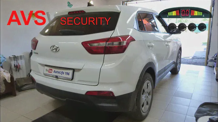 Hyundai Creta Установка парктроников.